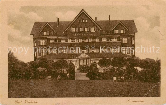 Bad Altheide Polanica-Zdrój Sanatorium