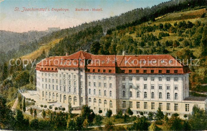St Joachimsthal Jachymov CZ Radium Hotel