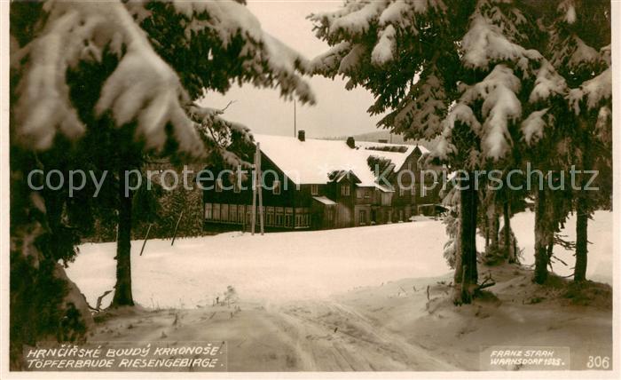 Riesengebirge Krkonose Karkonosze Toepferbaude
