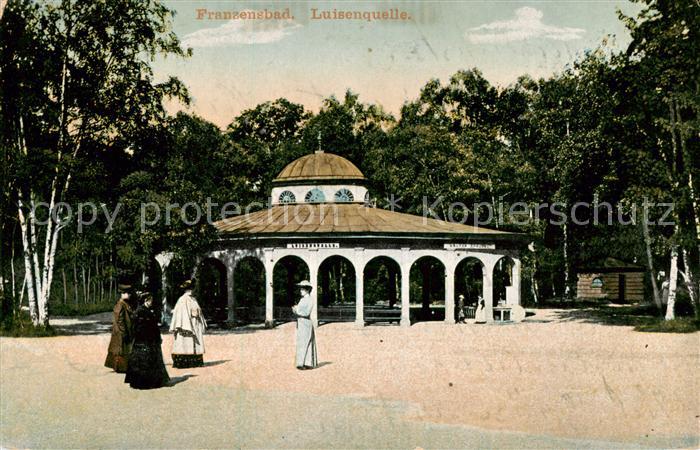 Franzensbad Boehmen Frantiskovy Lazne CZ Luisenquelle