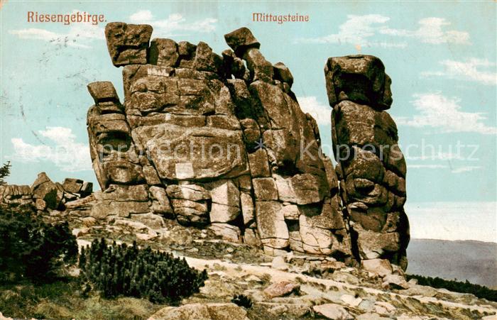Riesengebirge Krkonose Karkonosze Mittagsteine