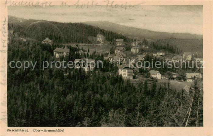 Ober-Krummhuebel Karpacz Riesengebirge PL Panorama