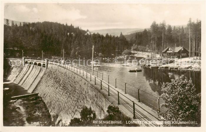 Krummhuebel Karpacz Riesengebirge PL Lomnitztalsperre