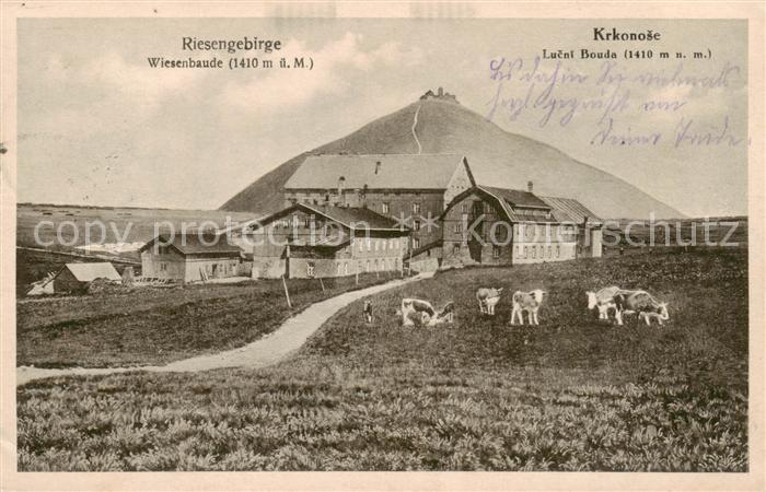 Riesengebirge Krkonose Karkonosze Wiesenbaude
