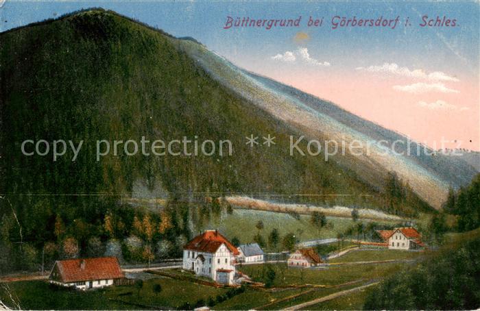Buettnergrund Goerbersdorf Schlesien PL Panorama