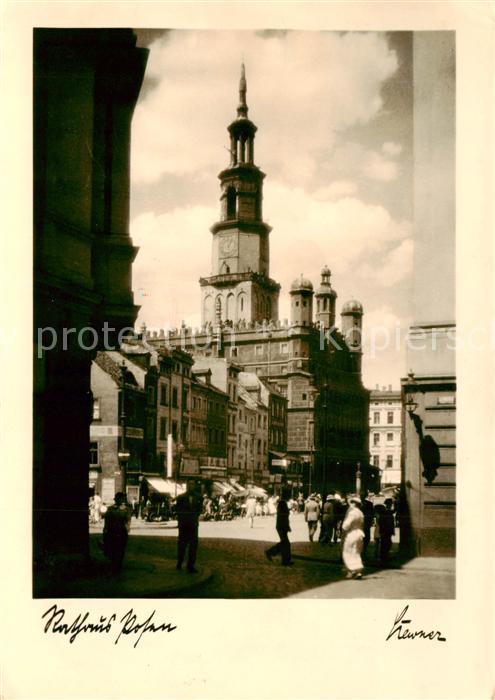 Posen Poznan Rathaus