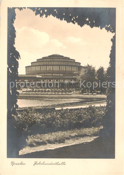 Breslau Niederschlesien Jahrhunderthalle