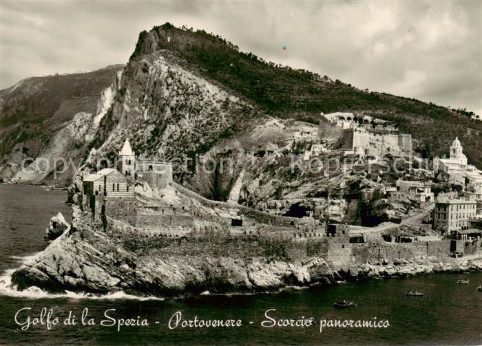 Portovenere Porto-Venere IT Golfo di la Spezia Scorcio panoramico