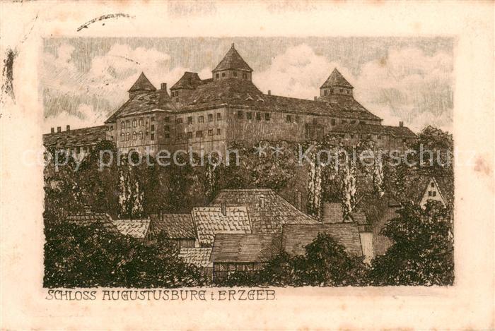 Augustusburg Schloss Kuenstlerkarte