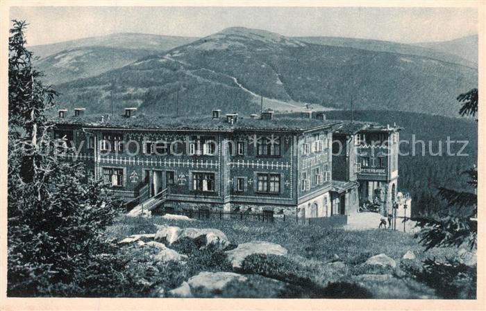 Riesengebirge Krkonose Karkonosze Peterbaude