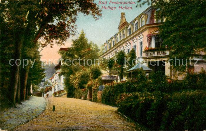 Bad Freienwalde Heilige Hallen