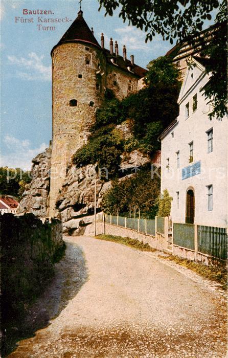Bautzen Sachsen Fuerst Karaseck Turm