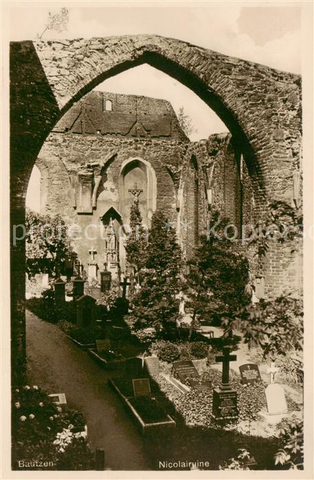 Bautzen Sachsen Nicolairuine
