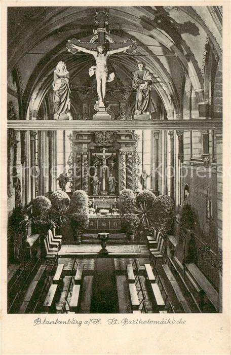Blankenburg Harz St Bartholomaeikirche