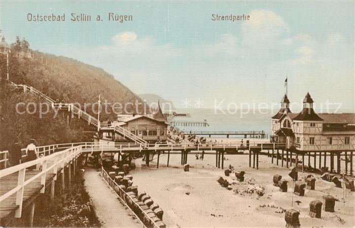 Sellin Ruegen Strandpartie