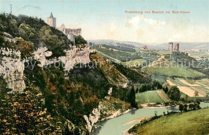 Rudelsburg und Saaleck bei Bad Koesen