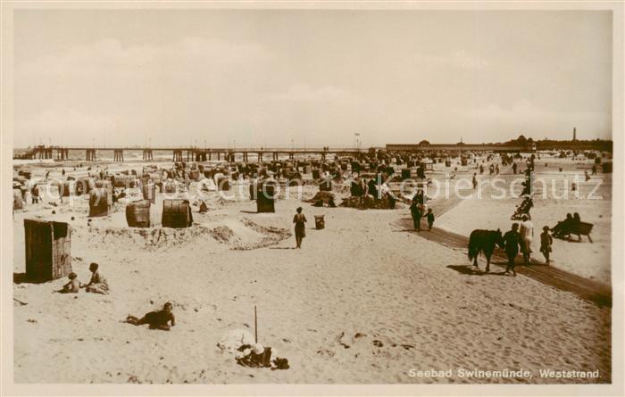 Swinemuende Swinoujscie Weststrand