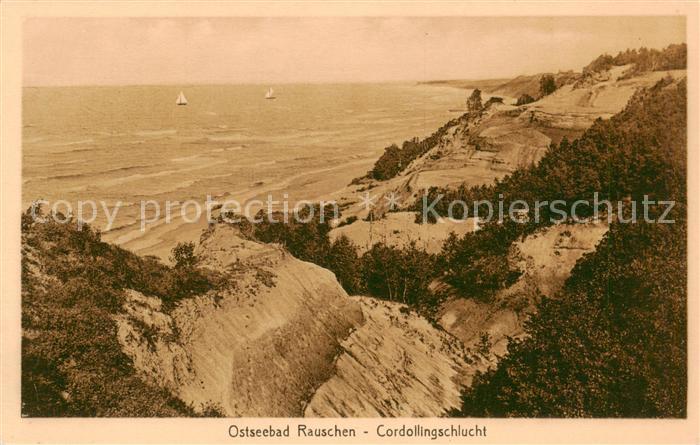 Rauschen Ostseebad Kaliningrad Swetlogorsk RU Cordollingschlucht