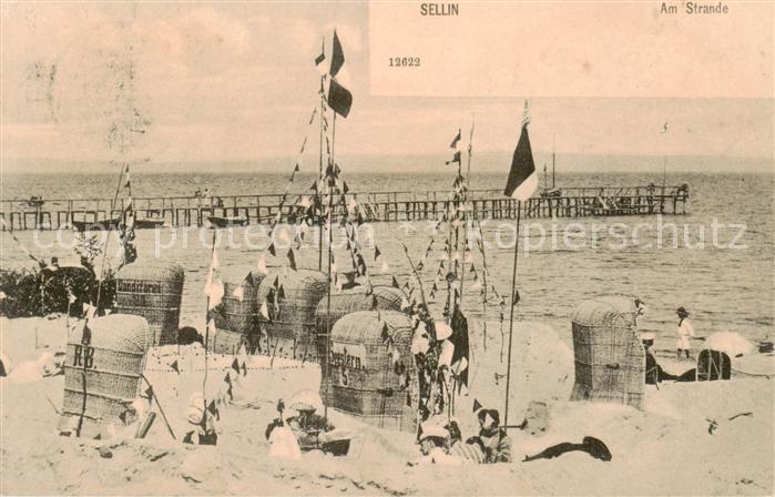 Sellin  Ruegen Am Strande