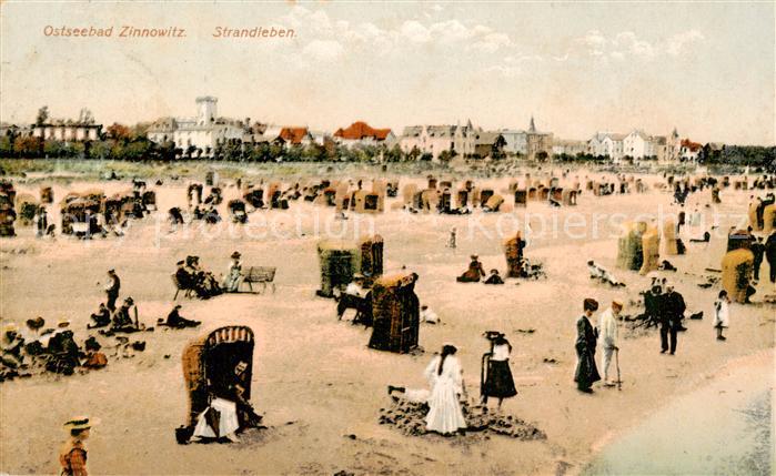 Zinnowitz Ostseebad Strandleben