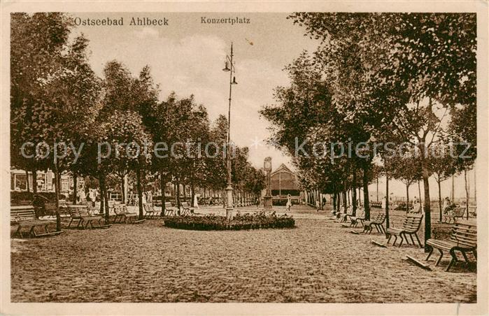 Ahlbeck Ostseebad Konzertplatz