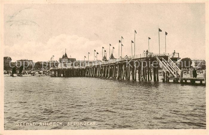 Ahlbeck Ostseebad Seebruecke