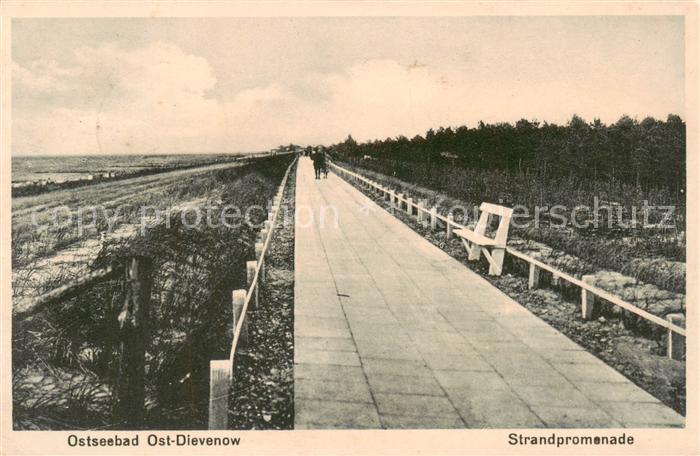 Ost-Dievenow Strandpromenade