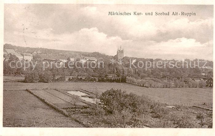 Alt Ruppin Brandenburg Panorama Maerkisches Kur- und Seebad