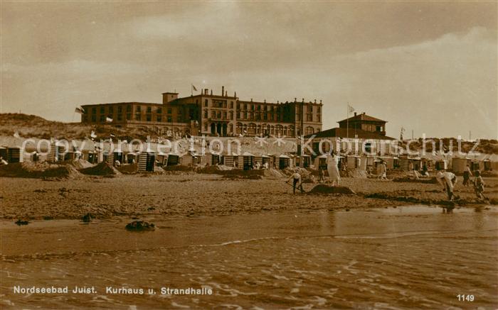 Juist Nordseebad Kurhaus Strandhalle
