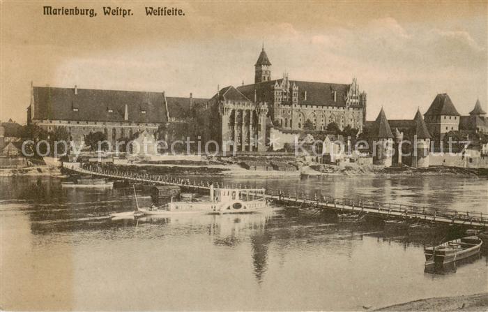 Marienburg  Westpreussen Malbork PL Westseite