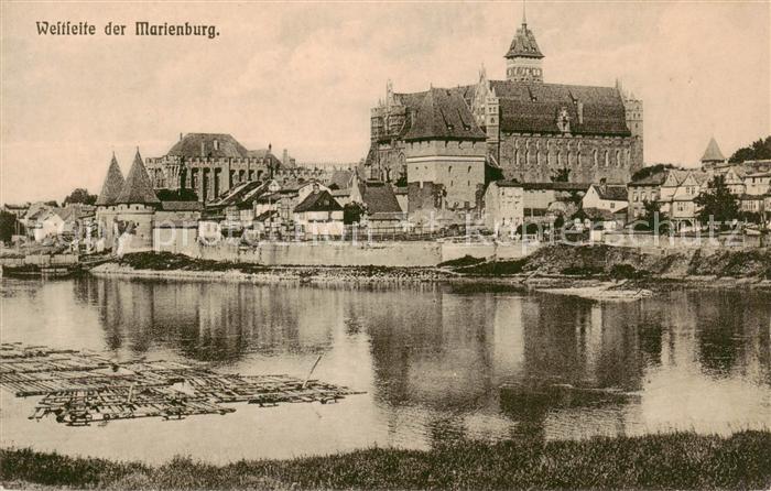 Marienburg  Westpreussen Malbork PL Westseite