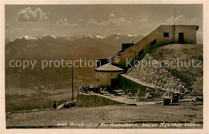 Innsbruck Tirol AT Innsbrucker Nordkettenbahn Station Hafelekar