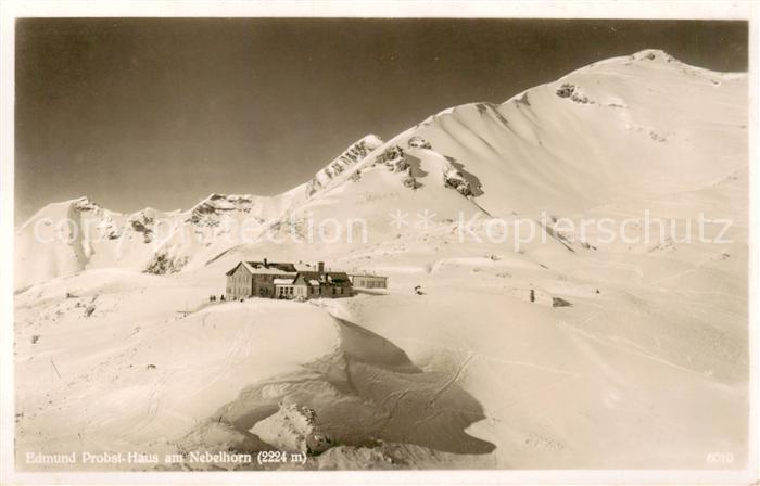 Edmund-Probst-Haus 1923m Nebelhorn Oberstdorf am Nebelhorn