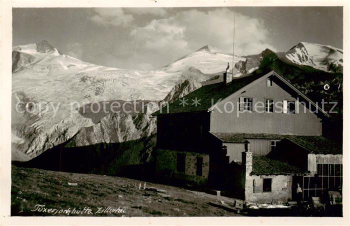 Tuxerjochhaus 2340m Tirol AT Panorama