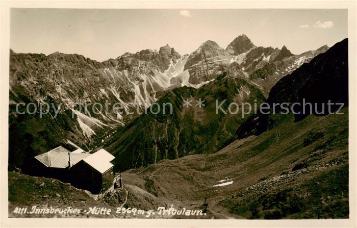 Innsbruckerhuette 2369m Neustift Stubaital Tirol AT mit Trubulaun