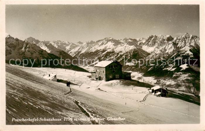 Patscherkofelhaus 1970m Stubai AT mit Stubaier Gletscher