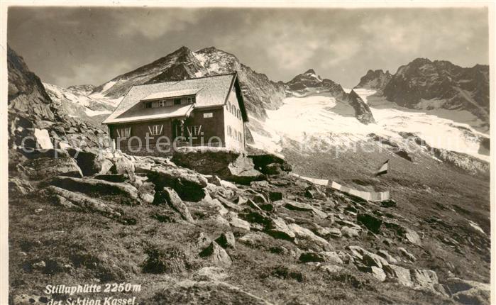 Stilluphuette 2250m  Stilluptal Mayrhofen Zillertal AT der Sektion Kassel