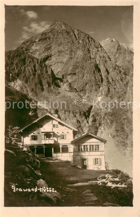 Grawandhuette 1640m Zillertal AT Ansicht