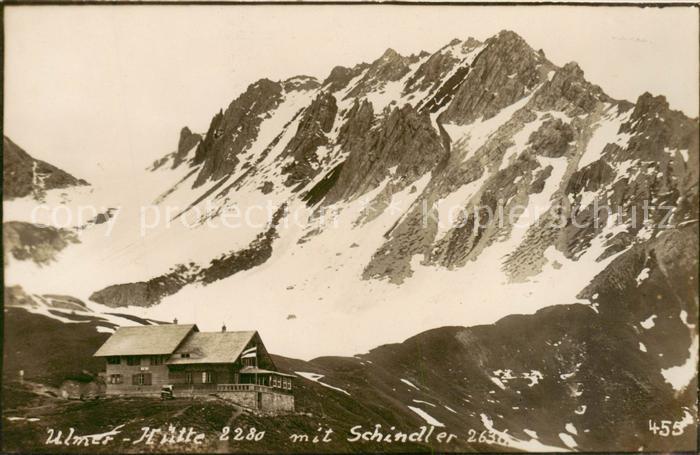 Ulmerhuette 2280m Vorarlberg AT mit Schindler