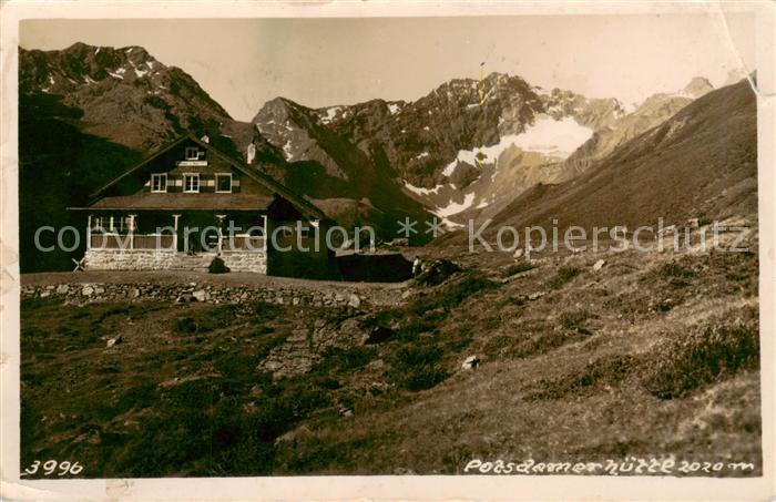 Potsdamerhuette 2020m Sellrain Tirol Panorama