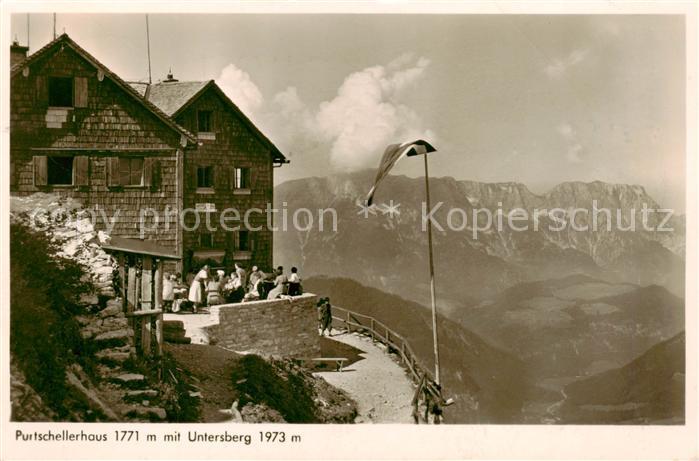 Purtschellerhaus Hoher Goell Berchtesgaden Panorama