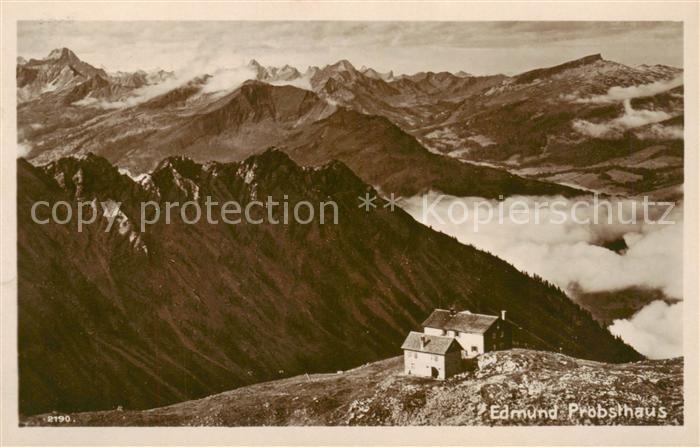 Edmund-Probst-Haus 1923m Nebelhorn Oberstdorf Panorama