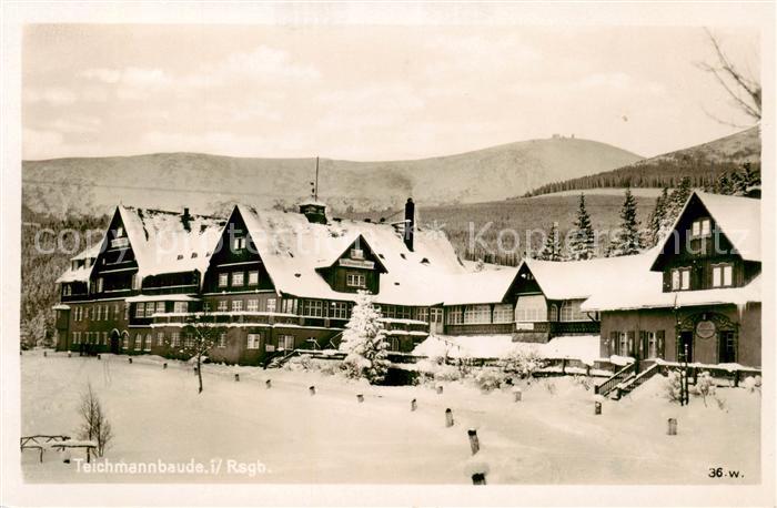 Riesengebirge Krkonose Karkonosze Teichmannbaude
