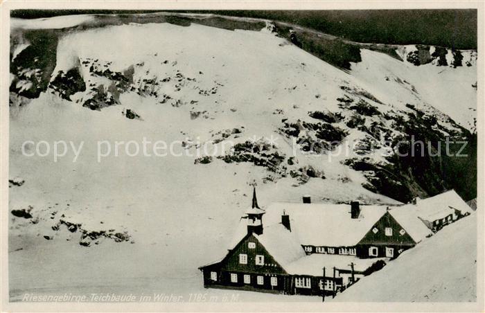 Riesengebirge Krkonose Karkonosze Teichbaude im Winter