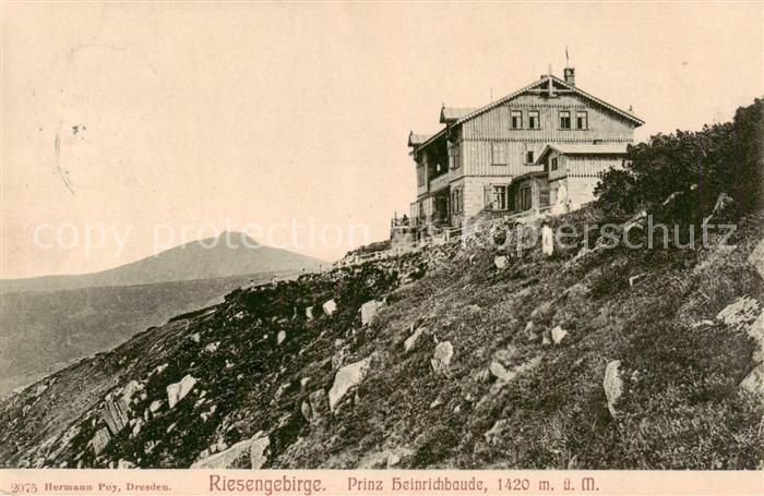 Riesengebirge Krkonose Karkonosze Prinz Heinrich Baude