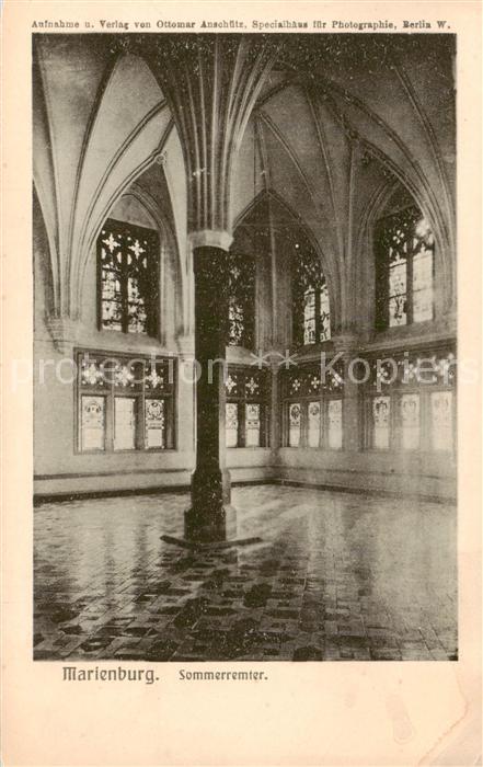 Marienburg  Westpreussen Malbork PL Sommerremter