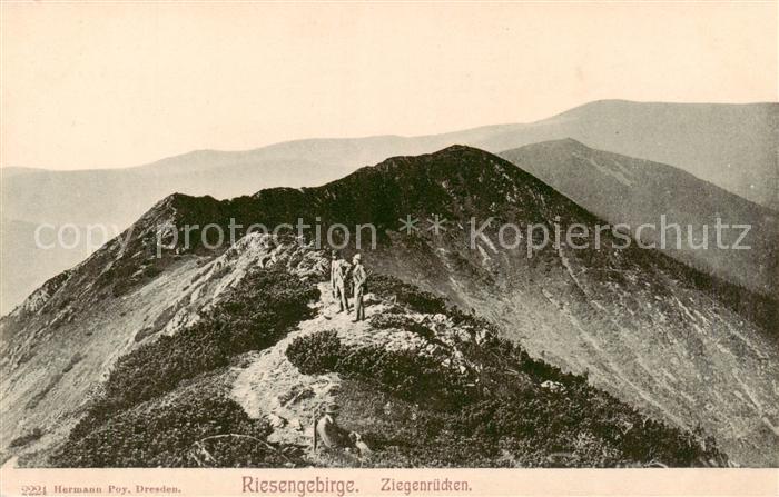 Riesengebirge Krkonose Karkonosze Ziegenruecken