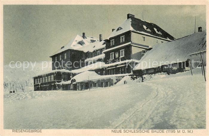 Riesengebirge Krkonose Karkonosze Neue Schlesische Baude