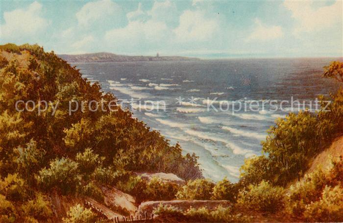 Rauschen Ostseebad Kaliningrad Swetlogorsk RU Blick nach Brusterort