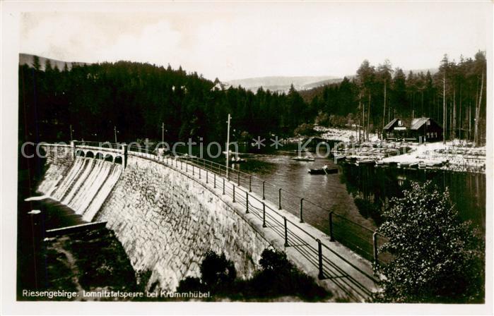 Riesengebirge Krkonose Karkonosze Lomnitztalsperre bei Krummhuebel